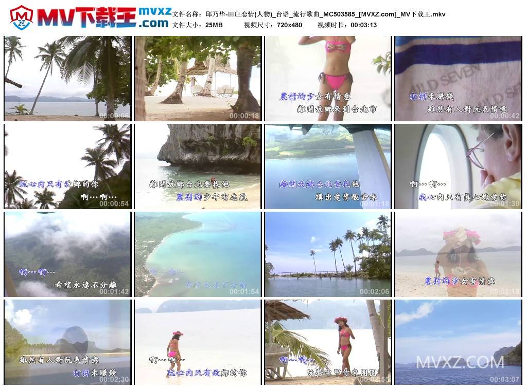 邱乃华-田庄恋情(人物)_台语_流行歌曲_MC503585